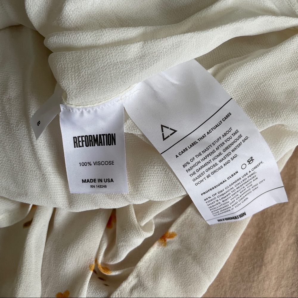 Reformation Foxglove Dress - Picture 12 of 12